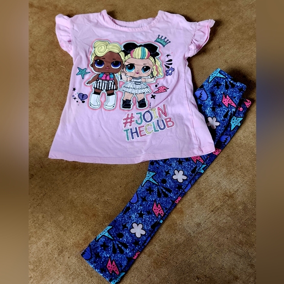 L.O.L. Surprise! Pink and Blue Kids Matching Set - Picture 1 of 1